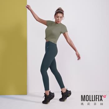 Mollifix 瑪莉菲絲 TRULY小尻升級長腿訓練褲 (水墨綠)