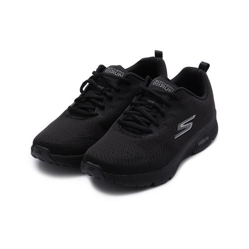SKECHERS 慢跑系列 GO RUN CONSISTENT 寬楦綁帶運動鞋 全黑 128286WBBK 女鞋