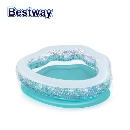 哈街 Bestway 亮片貝殼充氣泳池 150x127x43cm