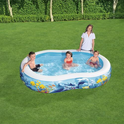 哈街 Bestway 海底王國充氣泳池 262x157x46cm