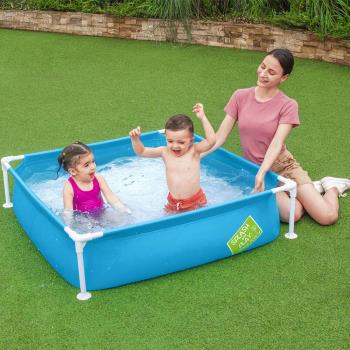 哈街 Bestway 方型框架兒童泳池 120x120x30.5cm