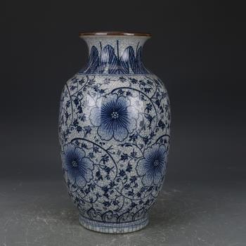 清雍正瓷器粉彩九桃天球瓶仿古瓷器花瓶|花瓶/器皿|ETMall東森購物網