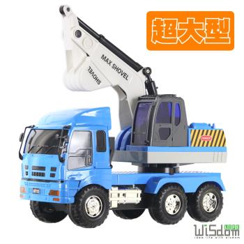 WISDOM 模擬磨輪動力車系列-超大挖土工程車