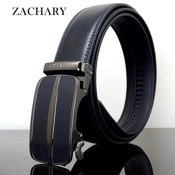 【ZACHARY】全牛皮時尚自動皮帶CY8934