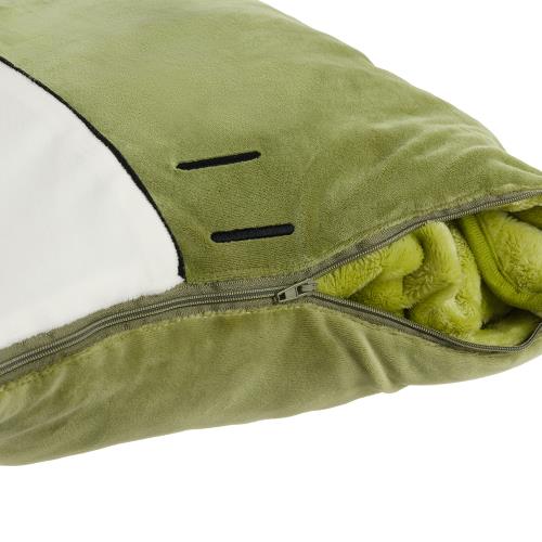 【生活工場】皮皮鱷魚二用抱枕蓋毯