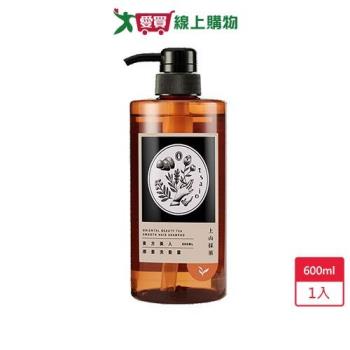 上山採藥東方美人茶舒緩順髮洗髮露600ml【愛買】
