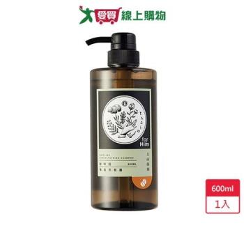 上山採藥ForHim咖啡因洗髮露600ml【愛買】