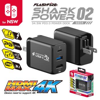 FlashFire Switch PD快充4K轉接器 台灣品牌