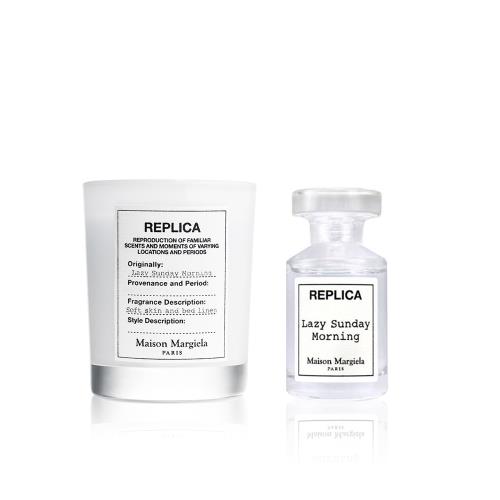 Maison Margiela Replica 慵懶週日香氛組(淡香水7ml+蠟燭35g