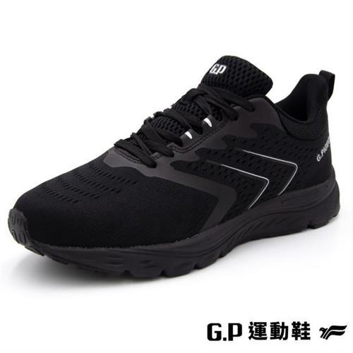 G.P 男款超輕量寬楦運動鞋-P8470M-10黑色(SIZE:39-44 共三色)   GP          