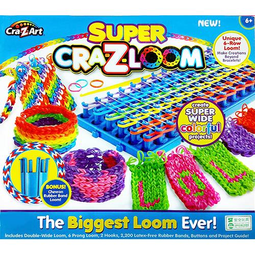 [ 美國Cra-Z-Art ] Cra-Z-Loom 彩虹圈圈益智編織組旗艦組(編織器+環形編織器+橡皮筋)