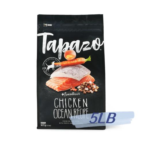 TAPAZO 特百滋 凍乾三重奏-成幼犬低敏海魚配方5LB_(狗飼料) 