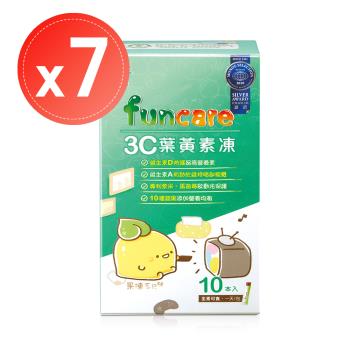 【船井生醫 funcare】3C葉黃素凍(10條)x7盒