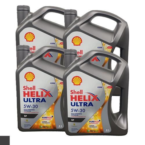 SHELL ULTRA 5W30 SP 4L 機油 (亞洲版)- 箱購4入