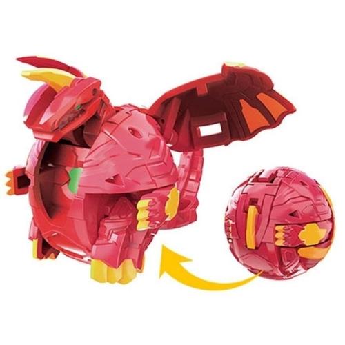 日本爆丸 爆丸 BP-001 Dragonoid RED 紅蒼龍 瞬間變形 BK12396 BAKUGAN TAKARA TOMY