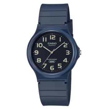 【CASIO 卡西歐】指標錶 樹脂錶帶 生活防水 藍 MQ-24UC (MQ-24UC-2B)