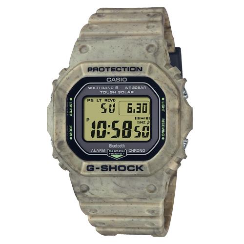 CASIO 卡西歐】G-SHOCK 荒野沙漠電子錶樹脂錶帶太陽能藍牙電波接收防水