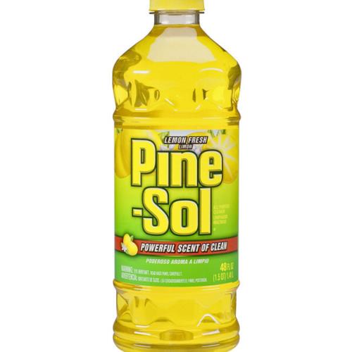 【美國 Pine-Sol】清潔劑(檸檬清新香)  48oz/1410ml  x４