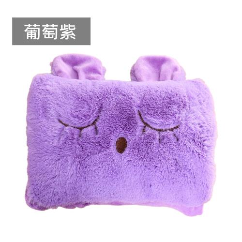【嘟嘟太郎-兔寶毛絨暖手枕】USB智能恆溫