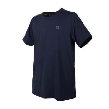 FIRESTAR 男彈性圓領短袖T恤-慢跑 路跑 涼感 運動 上衣