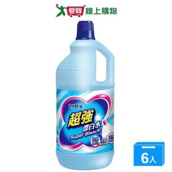 妙管家超強漂白水2000g x6入(箱)【愛買】