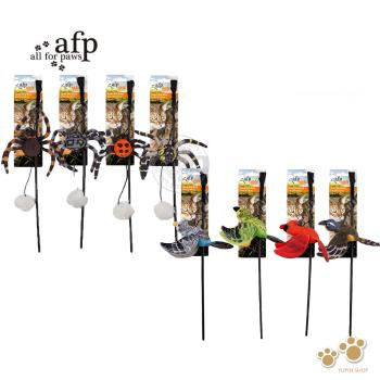 afp 天性系列 魔蛛逗貓棒/飛鳥魔杖逗貓棒 逗貓棒 貓咪玩具 貓玩具 逗貓玩具 追逐玩具 猛撲玩具