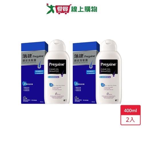 落建頭皮洗髮露-潔淨豐量配方400ml x 2入【愛買】