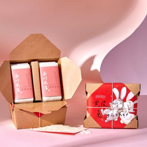 西川米店 2023春節禮盒創意春聯禮盒【黑皮兔gether】