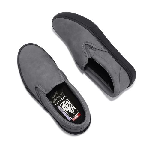 Vans 滑板鞋BMX Slip-On 男鞋女鞋水泥灰黑懶人鞋休閒鞋Dennis Enarson VN0A5JIS9BI |休閒運動鞋|ETMall東森購物網