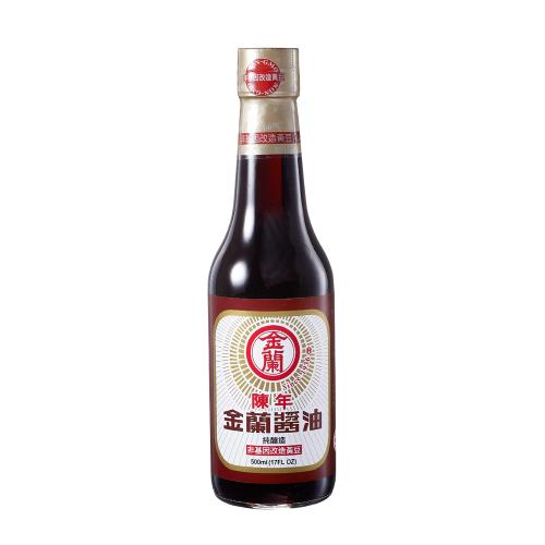 【金蘭食品】陳年醬油500ml