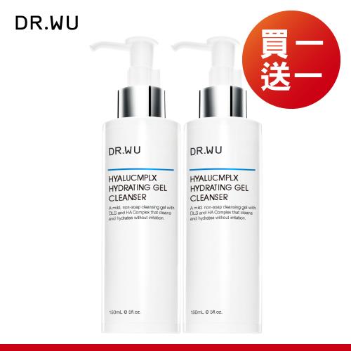 DR.WU 玻尿酸保濕潔顏凝露150ML(2入組)-共2入