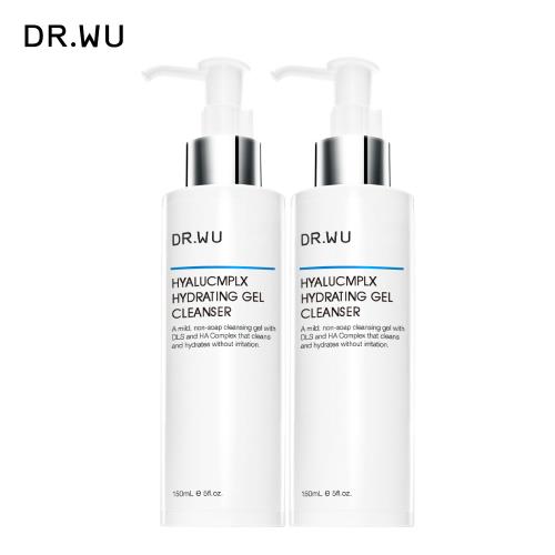 DR.WU 玻尿酸保濕潔顏凝露150ML(2入組)-共2入