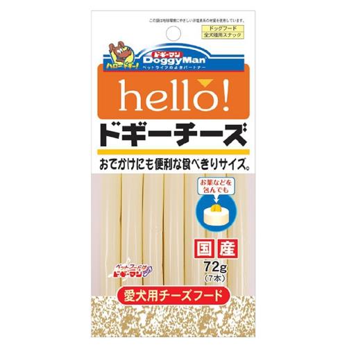 【Doggy Man】犬用Hello起司條 6入 72g (狗零食 狗起司)