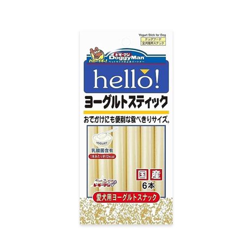 【Doggy Man】犬用Hello益菌優格條 6入 70g (狗零食 狗起司)