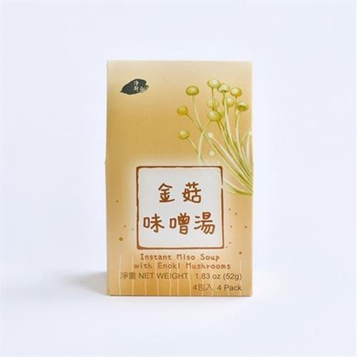 【靜思書軒】蔬食湯品(金菇味噌湯)4入裝