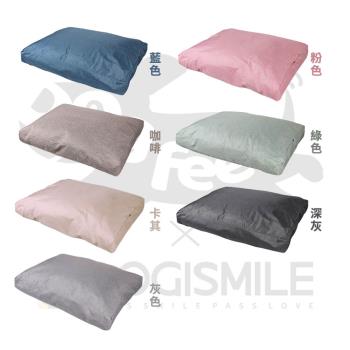 【DOGFEET】聯名亞麻系舒眠床墊 XL號 (多種顏色、寵物睡床、睡窩)
