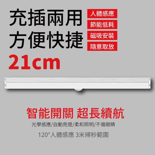【禾統】210mm磁吸感應燈(白光/暖光)