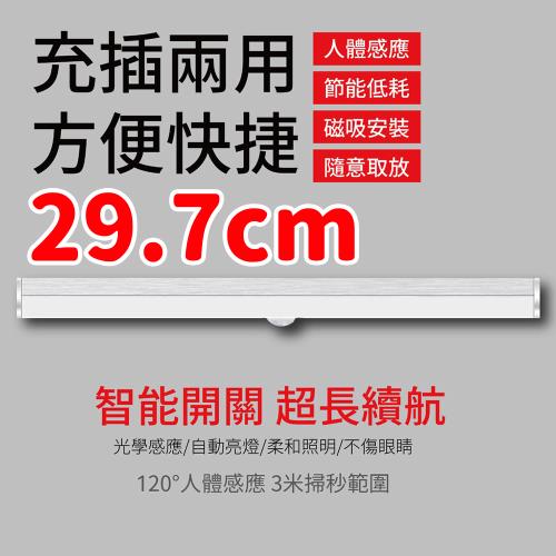【禾統】297mm磁吸感應燈(白光/暖光)