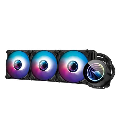 darkFlash大飛 DX Ver2. 360mm A-RGB 一體式 水冷 CPU 散熱器 黑 (支援12代CPU)