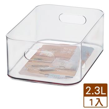 KEYWAY聯府 閃亮PET收納盒-2.3L(透明)【愛買】