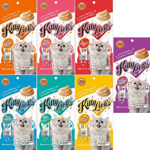 KITTY LICKS 甜甜貓肉泥 15gx4 4包組