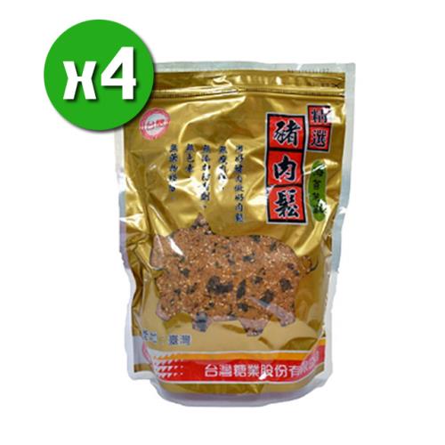 【台糖】海苔芝麻-精選豬肉鬆x4包(1kg/包)
