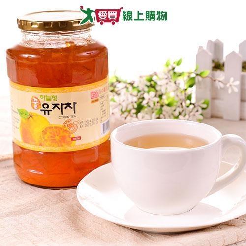 韓國嚴選黃金柚子茶1KG/罐【愛買】