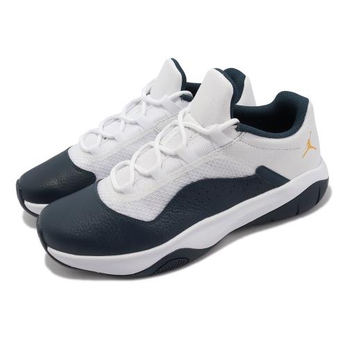 Nike 休閒鞋 Air Jordan 11 CMFT Low 男鞋 白 深藍 喬丹 11代 元素 皮革 CW0784-147