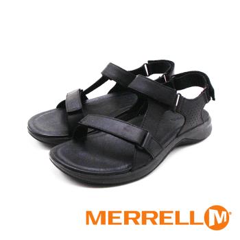 MERRELL(女)TIDERISER LUNA CONVERT LEATHER涼鞋 女鞋-黑(另有深棕)