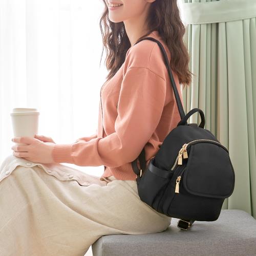 CHENSON 日常7口袋 厚底迷你後背包 共三色(CG15192)