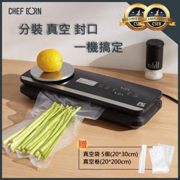 429型真空封口包裝機，具備乾濕可調與壓力可選功能，內建電子秤，可同時分裝與真空封口。採用不鏽鋼本體，黑色系設計，尺寸為380x140x80mm，適用電壓110V 60Hz，功率120W。磁吸式刀片設計，方便收納與更換。外包裝尺寸為420x180x120mm，本體重量1.88kg。