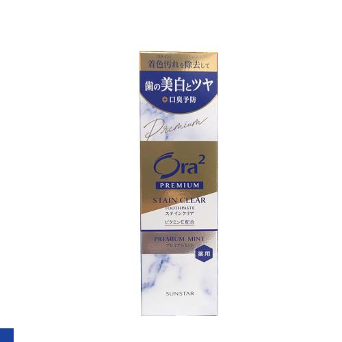 日本 ORA2 Premium 極致牙膏 盒裝 100g 薄荷(白)