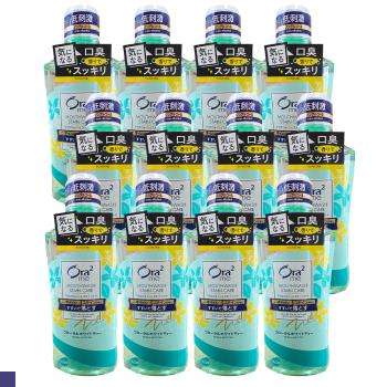 日本 ORA2 Sunstar 清新漱口水 460ml 白茶花香- 12入組