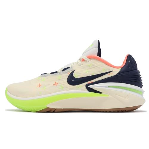 Nike 籃球鞋Air Zoom G.T. Cut 2 EP 男鞋螢光綠藍米白反光氣墊FB1961